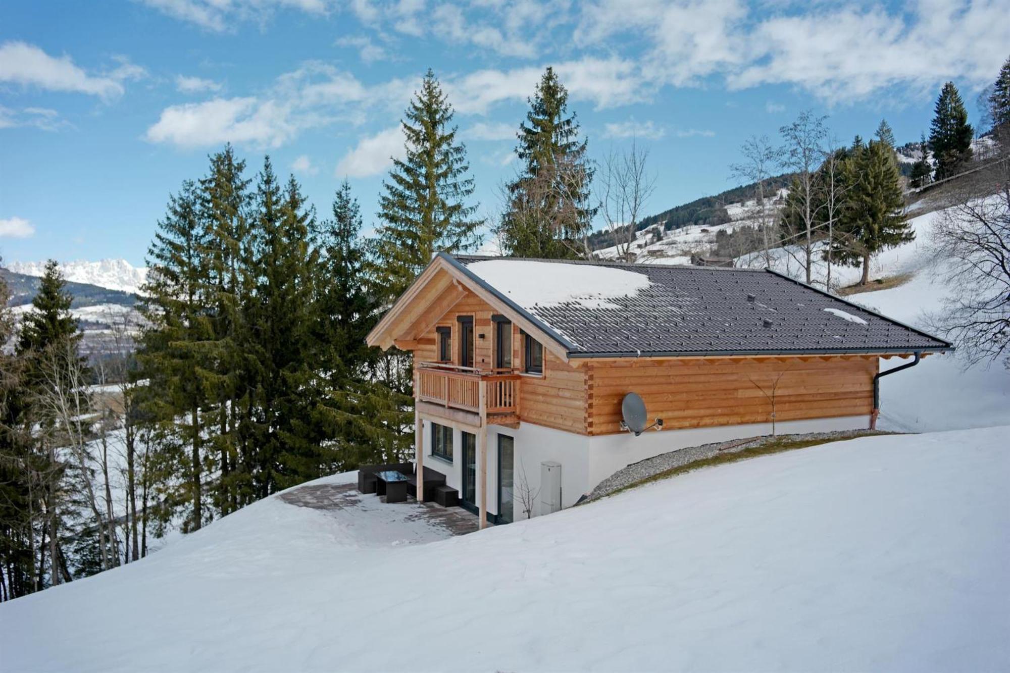 Chalet Alpenherz Villa Kirchberg in Tirol Exterior foto