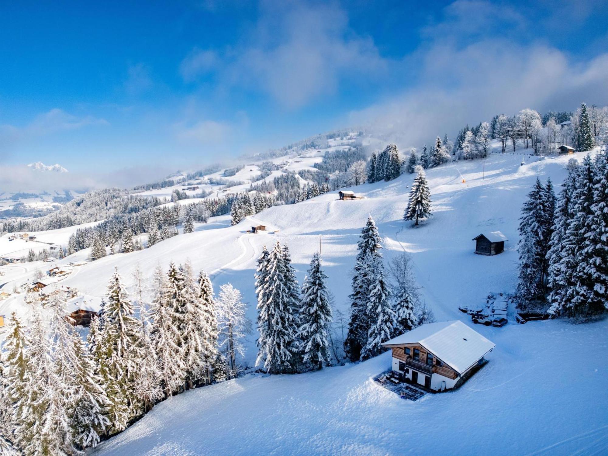 Chalet Alpenherz Villa Kirchberg in Tirol Exterior foto